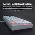 Miniatyrbilde 6 av 8: Redragon K552 Mekanisk Spilltastatur 60% Kompakt 87 Taster