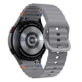 Miniatyrbillede 1 af 8: SimpleThings Sports Silikonrem Uden Mellemrum til Samsung Galaxy Watch 7/6/5/4 Space Gray Space Gray Watch7/FE/6/5/5Pro/4