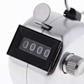 Miniatyrbilde 5 av 7: 4-sifret klikkteller - Manuell metallteller - Klikker for telling, merking golf{GKS}