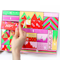 Miniatyrbild 7 av 7: Jul Makeup-Set för Tjejer 2023 - 24 Dagar Nedräkning Adventskalender
