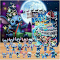 Miniatyrbillede 1 af 5: Populær Julekalender Stitch Lilo Og Stitch Julekalender Blind Box 24 Halloween Countdown Anime Blind Box populær julekalender