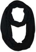 Stretch Jersey Sov Bandana Halsduk För Kvinnor Vinter Varm Mjuk Stickad Modeaccessoar Svart