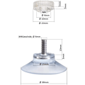 Pikkukuva 2 / 5: Imukupit Ø 30 mm M4x10 mm kierteellä ja rullamutterilla