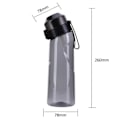 Miniatyrbillede 4 af 4: Vandflaske med smag og 7 Pods Air Water Up Flaske Frosted Sort 650 ml Air Startup Sæt Vandkop til Camping Sport 0 G G