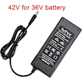 Miniatyrbillede 2 af 4: Oplader 36V lithium batteripakke 1 pin 5.5mm stik