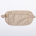 Pikkukuva 1 / 5: Unisex lompakko, erittäin ohut matka-urheilu vyölaukku, näkymätön vyölaukku, passinpidike, matkapuhelin, käteinen (beige) Beige