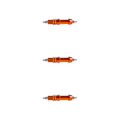 Miniatyrbillede 3 af 5: 1/2/3/5 Aluminium Legering Bowfishing Flue Fiskestang Hjul Mount Hjul Orange 21x3.5x3.5cm[GKS] Orange 21x3.5x3.5cm 3Set