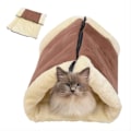 Miniatyrbilde 1 av 5: Katt kattetilbehør katteteppe kattetunnel kattesovepose kennel【GKS】