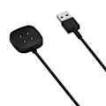 Pikkukuva 5 / 5: 2 kpl 5V Älykellon Laturi Langaton Lataustelakka Tiedonsiirto Latauskaapeli Fitbit Versa 3 Sense -kelloille