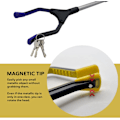 Miniatyrbilde 4 av 5: Sammenleggbar søppelplukker med langt håndtak og magnetisk tupp, ergonomisk håndtak med roterende hode - Gripeklo for søppel - Sklisikker