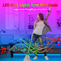 Pikkukuva 3 / 4: LED-nauhat Bluetooth Smart -sovelluksella, musiikkitahdistuksella, värinmuutoksella, RGB LED-nauha kaukosäätimellä ja virtalähteellä 15M
