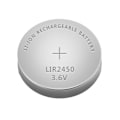 Miniatyrbillede 5 af 5: 5-pak Lir2450 Lir 2450 3.6v Genopladelige Lithium Batterier Erstatter Cr2450
