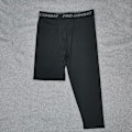 Miniatyrbild 3 av 11: Kompressionsbasketbolltights för män, enbent, kompression c white-right S