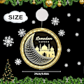Pikkukuva 2 / 7: LED Muslim Ramadan -valoketju (25cm) - Ripustettavat koristevalot imukuppikoukulla Eid-juhlaan moon lock