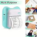 Miniatyrbilde 2 av 5: Minifotoprinter for iPhone/Android - perfekt for gaver, studier, arbeid og bilder