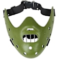 Miniatyrbild 1 av 4: Hannibal Masker Skräck Hannibal Resin Lecter The Silence of the Lambs Maskeradmask 3 Färger