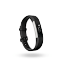 Miniatyrbillede 1 af 4: Smartwatch Fitbit Alta HR L Urskive Sølv 38mm rem silikone fitnessarmbånd sort black