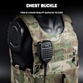 Miniatyrbild 4 av 6: LV-119 Lågprofil Slick Plate Carrier Taktisk Väst Airsoft Militär Krigslek Lätt Anpassningssystem Slickster Assault Väst VE-73 BLK
