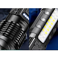 Miniatyrbillede 5 af 5: Super Lys LED Lommelygte 1500 Lumen USB Genopladelig Lommelygte 7 Tilstande Taktisk Lommelygte