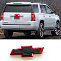Pikkukuva 3 / 3: Sopii Chevrolet SILVERADO takalogo merkkiin (1 kpl) (Hopea)