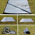 Miniatyrbillede 5 af 5: Aluminiums liggeunderlag skummadrasser liggeunderlag til camping isoleringsmåtte isoleringstæppe