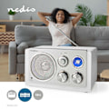 Miniatyrbilde 2 av 8: FM-radio | Borddesign | FM | Strømadapter | Analog | 15 W | Blå 1640
