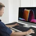 Miniatyrbillede 5 af 8: Stor Musemåtte og Tastaturunderlag - Sort