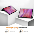 Miniatyrbilde 5 av 5: For Lenovo Tab TB311FU Deksel Anti-Fall Lær Stativ Nettbrett Beskyttelse Flerfarget Flerfarget[GKS] Multicolor Black