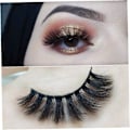 Pikkukuva 3 / 5: (iLashes.SE) 5 paria tekoripsiä - 3D faux mink G800 musta (G-800)