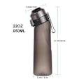 Miniatyrbilde 3 av 3: Luft Vannflaske/Vannflaske med Smak - 650ml - Inkluderer 7-pakning - Camping Sport Svart