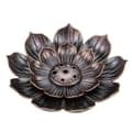 Miniatyrbillede 1 af 4: Røgelsesholder, Lotus - Bronze