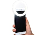 Pikkukuva 2 / 5: Selfie-rengasvalo LED Älyvalo 3 Tilaa Himmennettävä USB