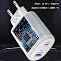Miniatyrbilde 4 av 5: Type-C Hurtigladeadapter PD20W Direkte Lader med Datakabel[GKS]