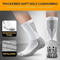 Miniatyrbild 5 av 5: Pairs Non-Slip Football Socks Breathable Waterproof Grip Socks