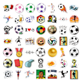 Pikkukuva 3 / 4: 100 jalkapallotarraa juhliin [GKS] M