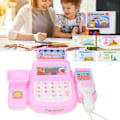 Miniatyrbilde 5 av 6: Mini Rosa Kasseapparat Leke for Barn Supermarked Simulering Lek 0.52