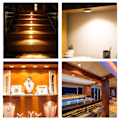 Miniatyrbild 5 av 5: G4 LED-lampa 2W, AC/DC12-24V, 200LM Varmvitt 3000K, 12x 5050SMD, motsvarande 20W halogenlampa, Ej dimbar, G4 Rund LED-lampa 6-pack