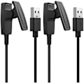 Miniatyrbilde 1 av 5: 2-pak lader for Garmin Forerunner 235/35/35j/64/230/630/645/645 Music/735xt/vivomove Hr/approach S20/g10/lily Watch