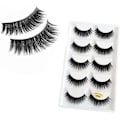 Miniatyrbilde 5 av 5: (iLashes.SE) 5 par falske øyevipper - 3D faux mink G806 svart (G-806)