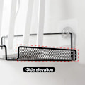 Miniatyrbild 5 av 7: Väggmonterad Routerhållare TV Set-Top Box Hållare Metall Router Förvaringsställ [GKS] Black