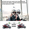 Miniatyrbillede 3 af 5: Motorcykel Bluetooth Hjelm Intercom Universal Interphone Headset Med Støjreduktion Til Halv Hjelm
