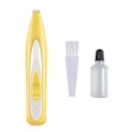 Pikkukuva 8 / 11: Lemmikin Koiran ja Kissan Karvanleikkuri Parranajokone USB-Latauksella Jalkojen Trimmailuun yellow 1 pcs