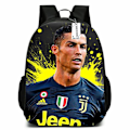 Miniatyrbillede 1 af 7: Barnfodbold VM CR7 Ronaldo Rygsæk Drenge Piger Rejsetaske Studerende Skoletaske B B 29*16*42cm