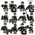 Miniatyrbillede 5 af 5: Militær Serie Byggelegetøj 12 Minifigurer