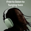 Pikkukuva 2 / 5: P9Max Bluetooth -kuulokkeet langattomat kuulokkeet toimivat Apple Air MAS Bluetooth -kuulokkeiden kanssa Black