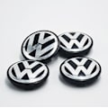 Miniatyrbillede 1 af 5: 4 stk. VW Logo Ydre Diameter 56mm Kapsel Fælg Emblem Fælgmærke