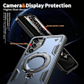 Miniatyrbilde 5 av 5: Mobiltelefondeksel for Samsung Galaxy A16 4G/5G, kompatibelt med MagSafe militær beskyttelse PC+TPU stativ - WELLNG Style F