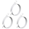 Miniatyrbilde 1 av 4: iPhone hurtiglader USB-C strømadapter 20W + 2m kabel hvit - 1pc Charger & 1pc 2m charging cable