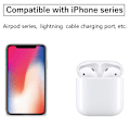Miniatyrbillede 8 af 8: 4 stk. iPhone opladerport støvprop, beskyt din telefon, Sort