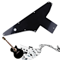 Miniatyrbillede 2 af 6: 3-lags plekterbeskytter til Explorer til Gibson '76 Reissue sort del
